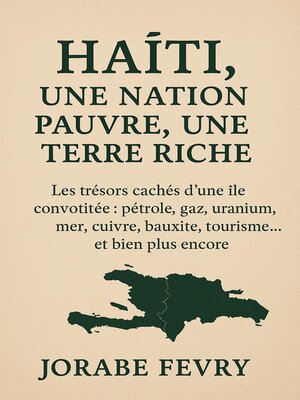 cover image of une nation pauvre, une terre riche